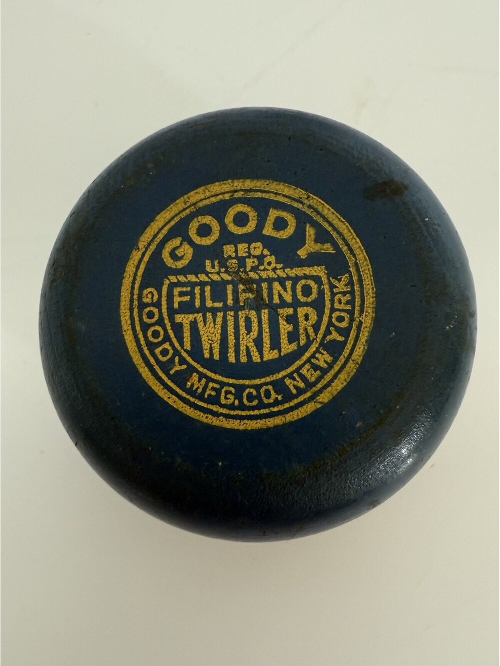 Vintage 1950-60's Red & Blue GOODY FILIPINO TWIRLER / Yo Yo Standard Size EUC